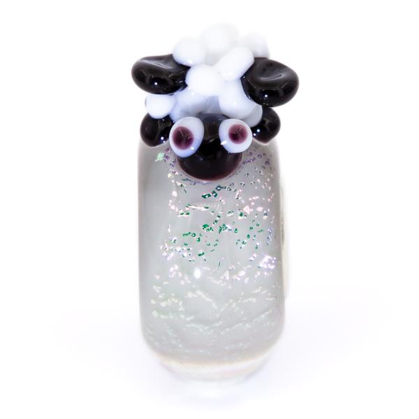 Betty the Sheep - Elfbeads Glas
